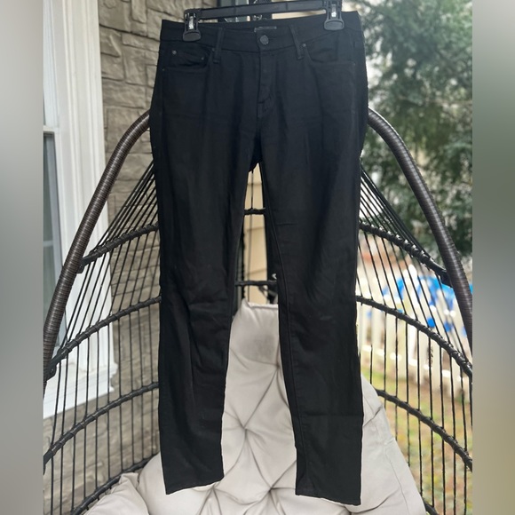 MOTHER THE LOOKER BLACK JEANS A MODEL SPY SIZE 27 - Picture 4 of 13